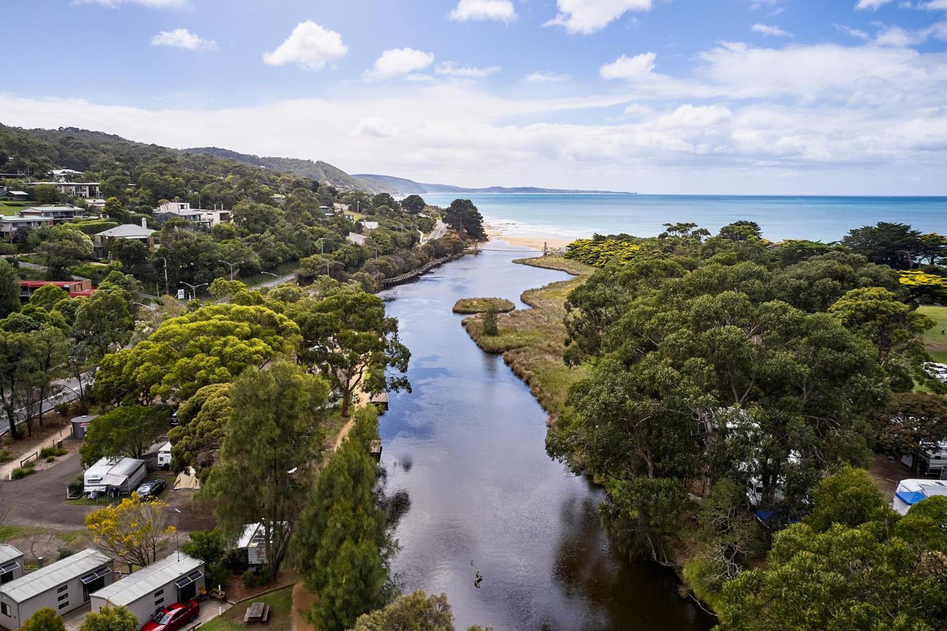 Lorne Foreshore Caravan Park Ngoại thất bức ảnh
